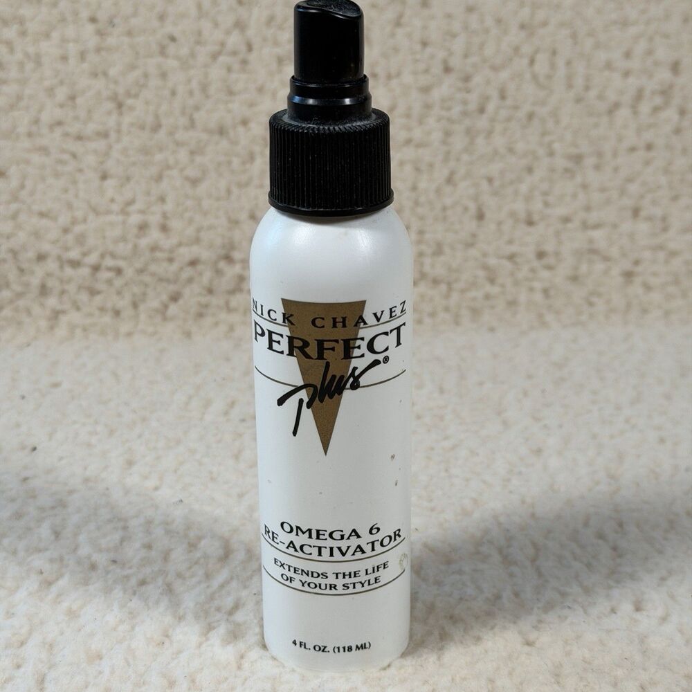 Nick Chavez Perfect Plus Volumizing Omega 6 Re-Activator Spray Hair 4 fl Oz READ